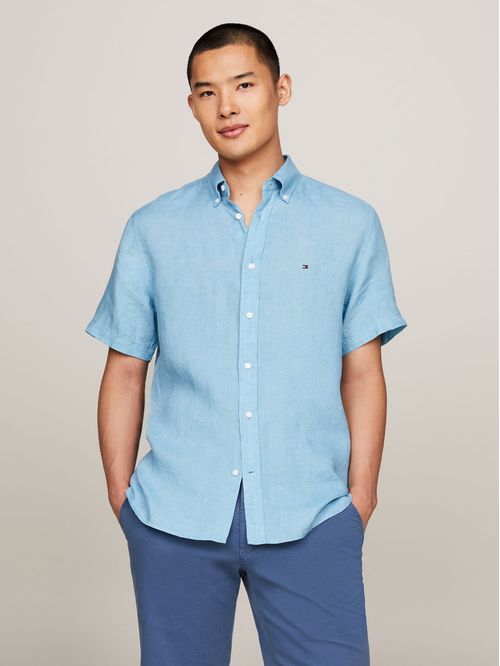 CAMISA PIGMENT DYED LINEN RF SHIRT S/