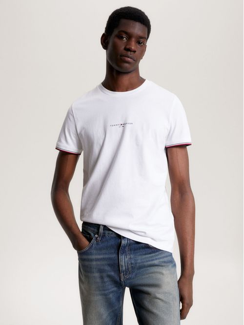 CAMISETA TOMMY LOGO TIPPED TEE TH