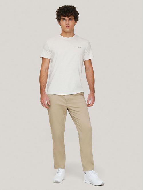 CAMISETA TJM SLIM LINEAR CHEST SS TEE E