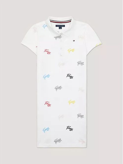 VESTIDO  KG SLIM PRINTED POLO DRESS - C