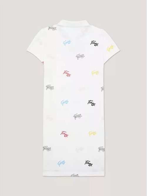 VESTIDO  KG SLIM PRINTED POLO DRESS - C