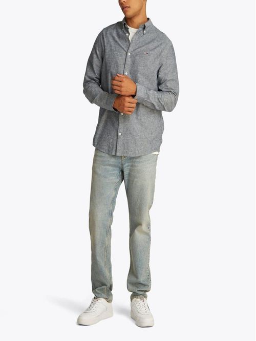 CAMISA TJM REG LINEN BLEND LS SHIRT E TH
