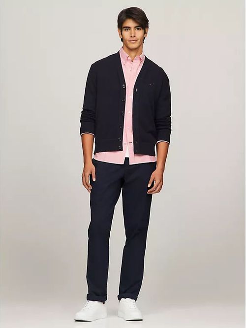 CAMISA M TOMMY STRETCH LS OXFORD TH