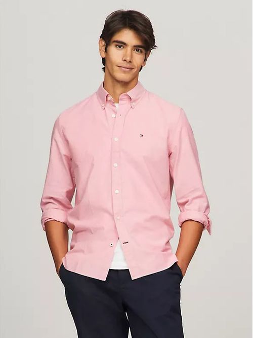 CAMISA M TOMMY STRETCH LS OXFORD TH