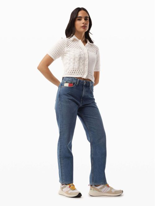 SWEATER TJW FLAG SS POLO SWEATER