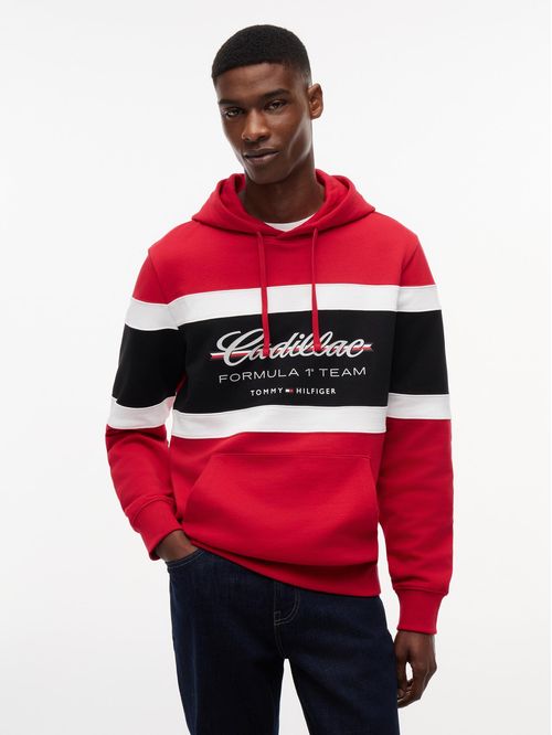 SWEATSHIRT TH X CF1 PANELLED HOODIE
