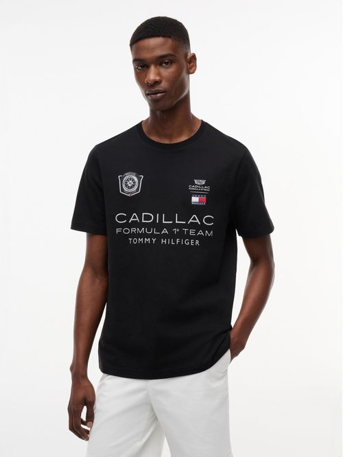CAMISETA TH X CF1 CAR GRAPHIC BLACK TEE