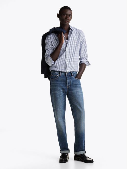 CAMISA FLEX POPLIN GINGHAM RF SHIRT TH