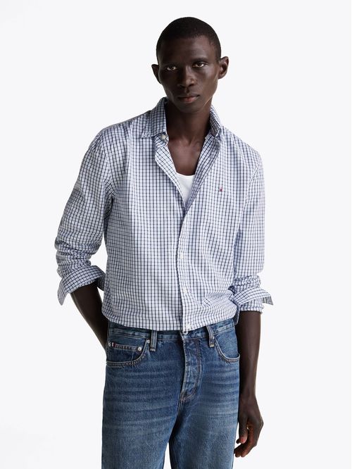 CAMISA FLEX POPLIN GINGHAM RF SHIRT TH