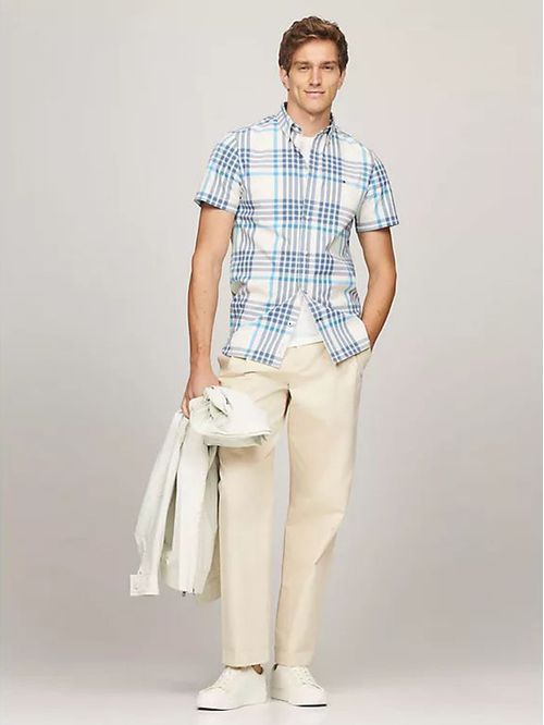 CAMISA M STR POPLIN BIG CHK RF SHIRT TH