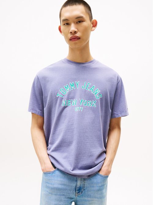 CAMISETA TJM RLX OVERDYED VRSTY TEE EXT