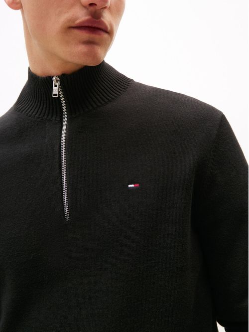 SWEATER TJM SLM ESS LIGHT + ZIP SWTR E