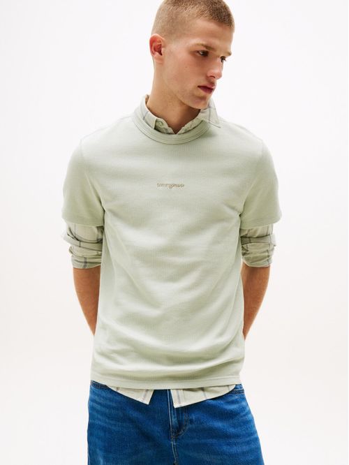 CAMISETA TJM SLIM WAFFLE SCRIPT TEE