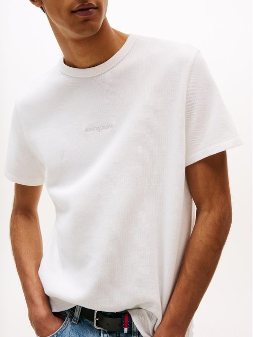 CAMISETA TJM SLIM WAFFLE SCRIPT TEE