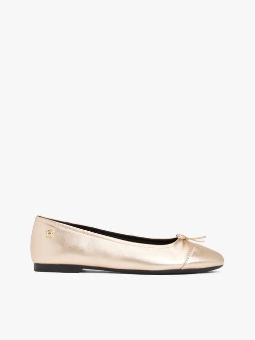 ZAPATOS METALLIC TOE-CAP LTHR BALLERIN