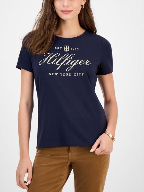 Camiseta con logo grafico TH