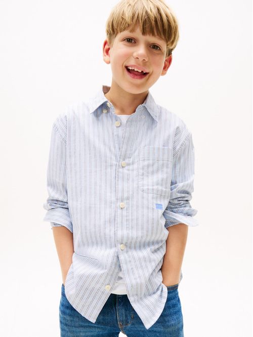 CAMISA SEASONAL MULTI STRIPE SHIRT LS TH NIÑO TH