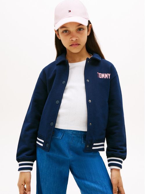 SWEATSHIRT TOMMY HILFIGER BOMBER SWEATSHI NIÑA TH
