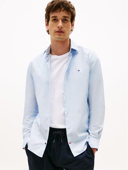 CAMISA CL - FLEX POPLIN SF SHIRT LGN TH