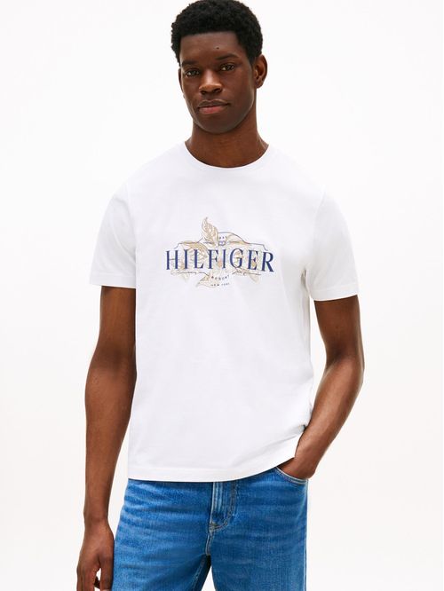 CAMISETA TROPICAL FLORAL HILFIGER TEE