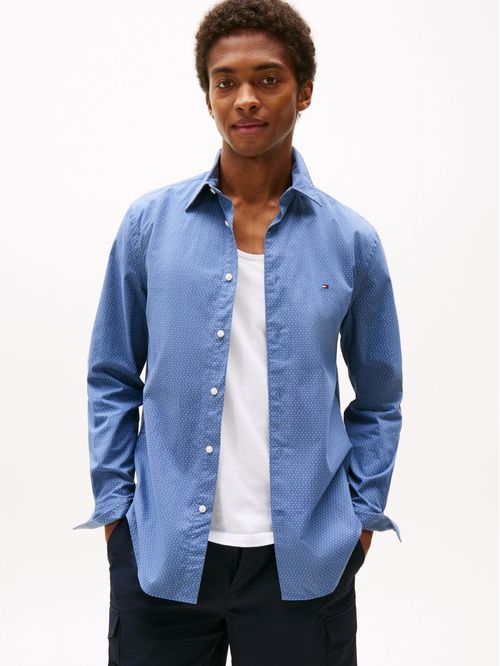 CAMISA FLEX POPLIN MINI PRINT RF SHIR TH