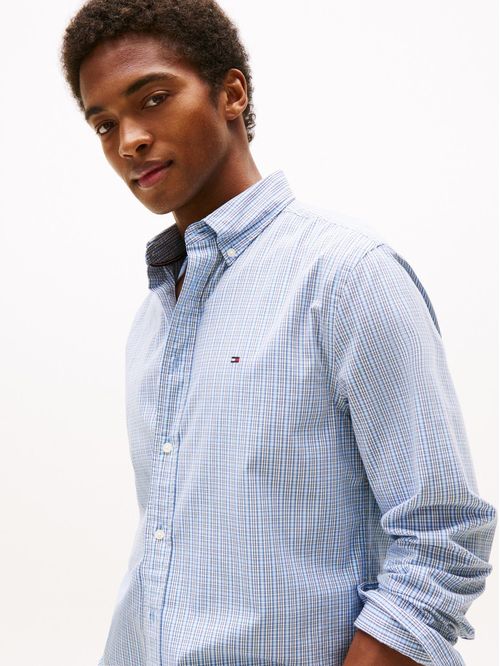 CAMISA FLEX POPLIN SMALL TARTAN SHIRT TH