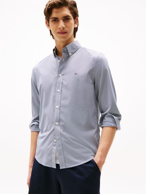 CAMISA PERFORMANCE MID SCALE GINGHAM TH
