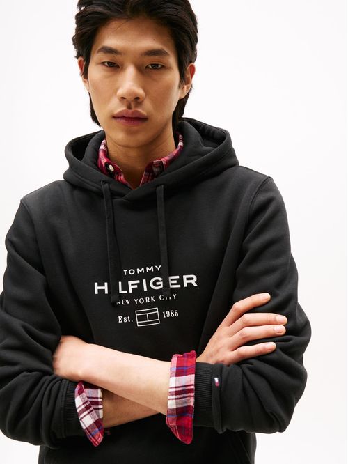 Sudadera con capucha y logo gráfico