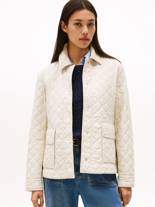 CASACA PADDED NYLON SLIM QUILTED JACK