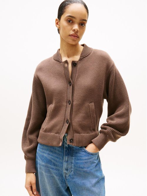 SWEATER CO JERSEY MID GG LS BOMBER CAR