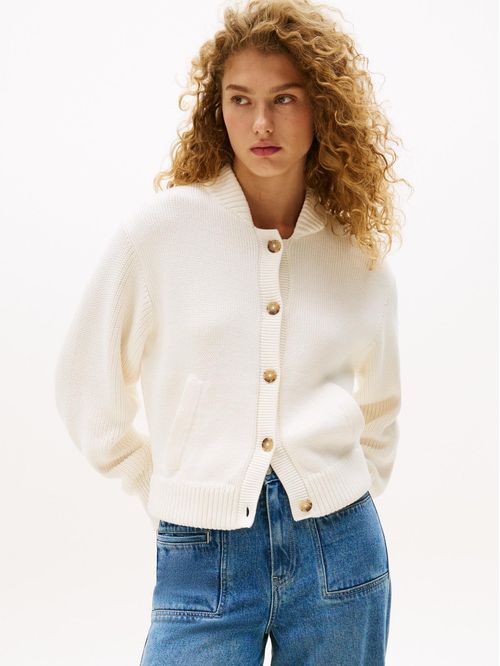 SWEATER CO JERSEY MID GG LS BOMBER CAR