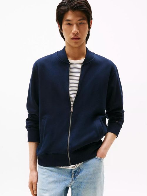 CASACA M FLAG LOGO BASEBALL ZIP THROU