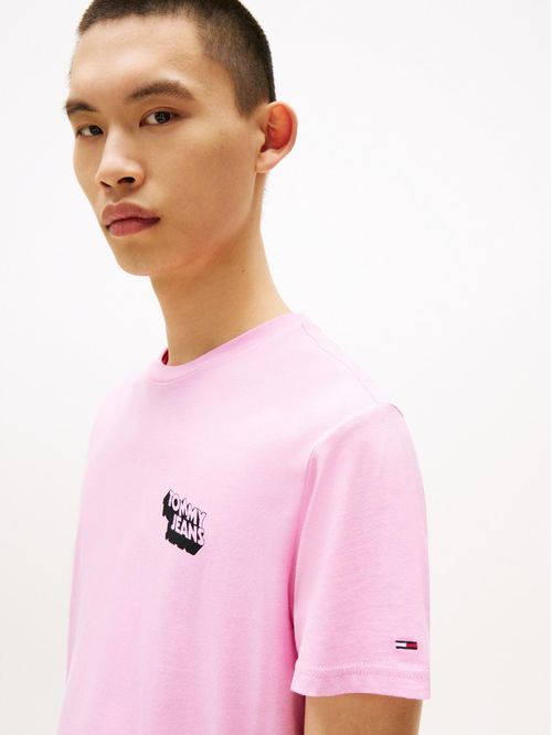 CAMISETA TJM SLIM STACK LOGO TEE EXT