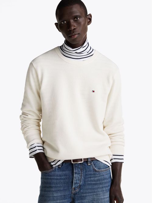 SWEATER ESSENTIAL STRUCTURE CREW NECK TH