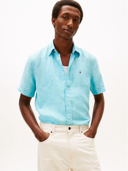 CAMISA PIGMENT DYED LINEN RF SHIRT S/ TH