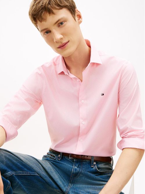 CAMISA CL MICRO PRINT SHIRT TH