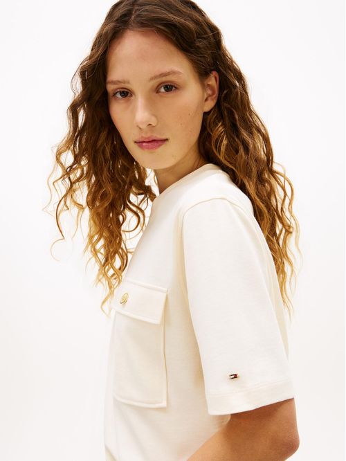 CAMISETA GOLD BUTTON LONG SS TEE TH