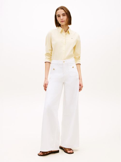 JEAN DNM CLR 70'S WIDE LEG HW TH