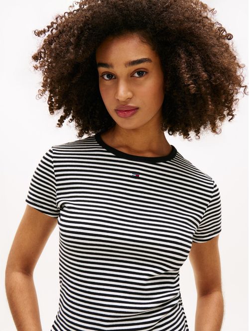 CAMISETA TJW SLIM ESSENTIAL RIB SS EXT TH